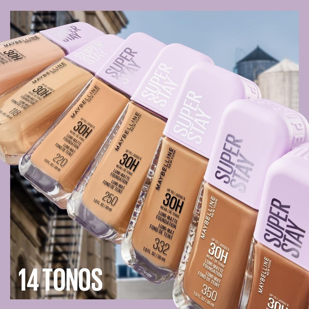 Tonos de base de maquillaje