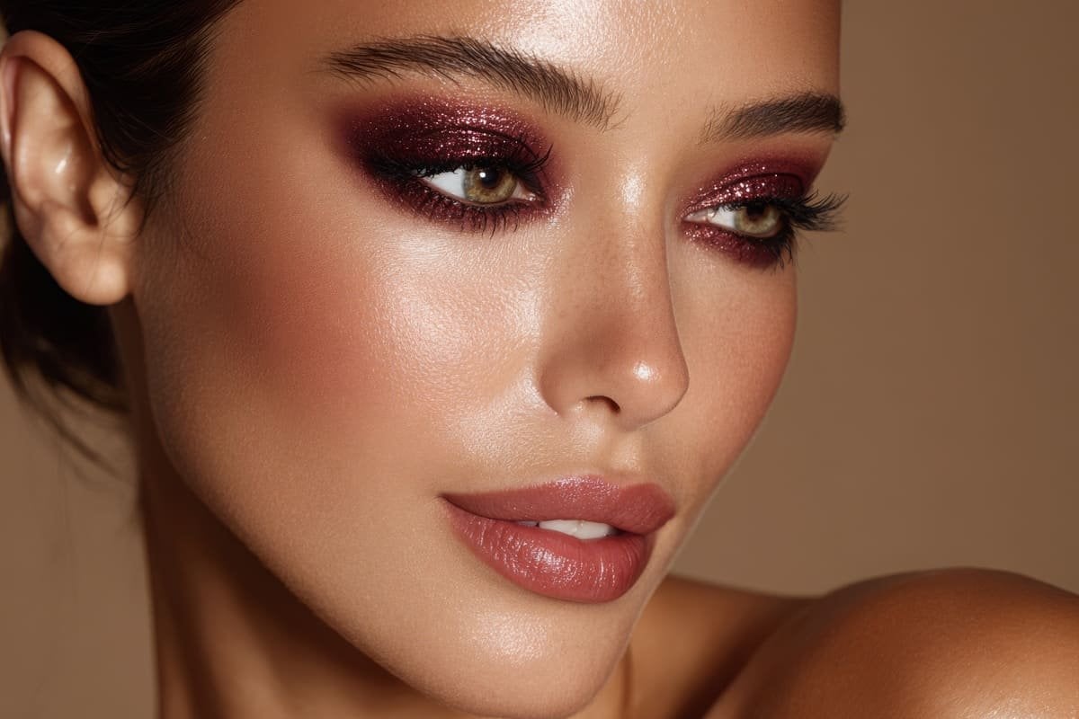maquillaje de noche