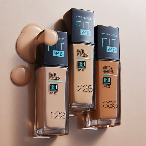 3 Base de maquillaje ligera Fit Me