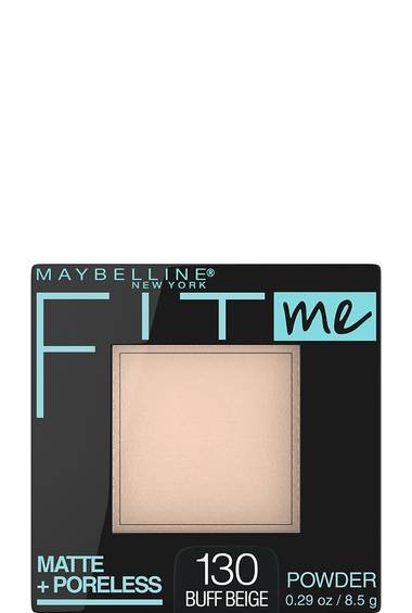 Maybelline Fit Me matte poreless powder 130 buff beige 041554433807 primary