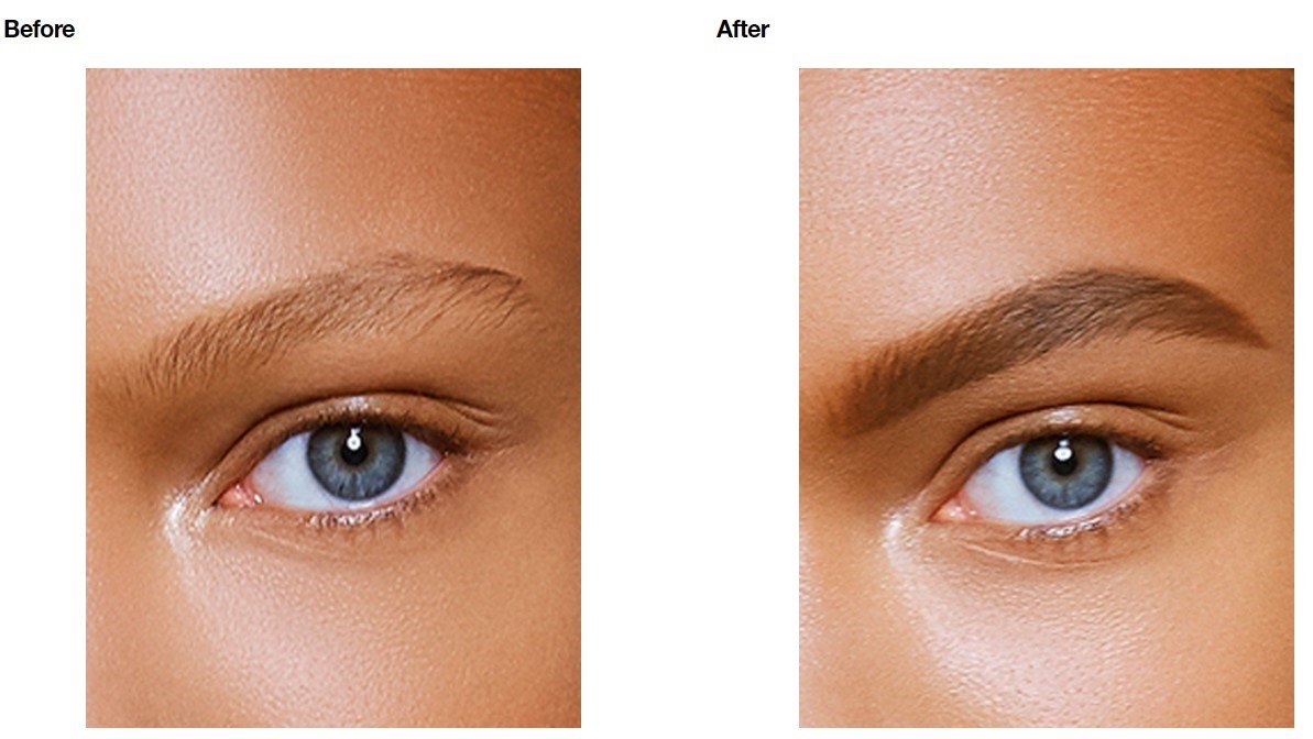 Maybelline Polvos Brow Drama Shaping Chalk Paso a Paso Antes Imagen 01