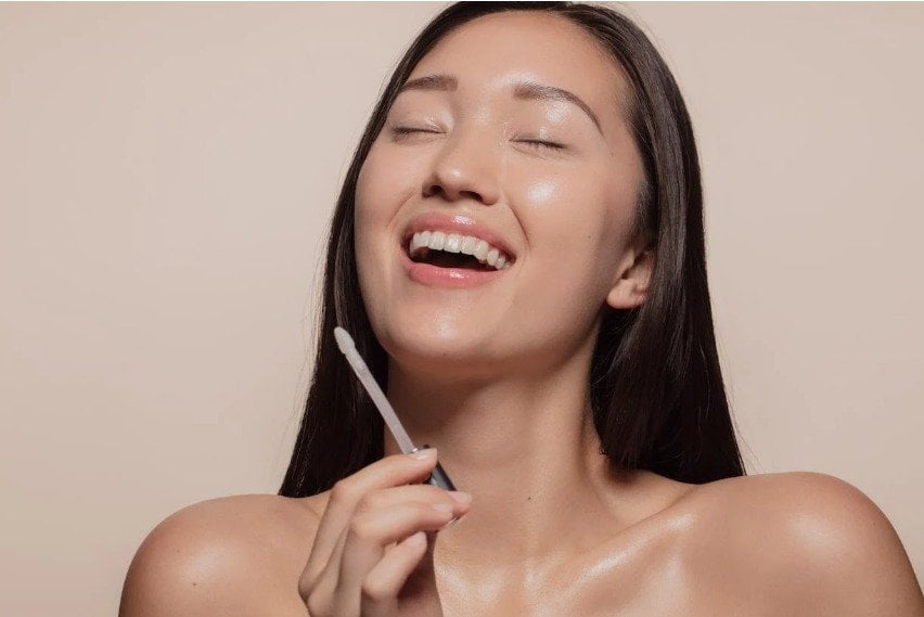 Maquillaje de labios coreanos compressed