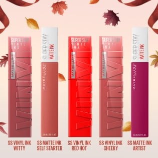 Descubre los colores de labiales en tendencia para este otoño con Maybelline
